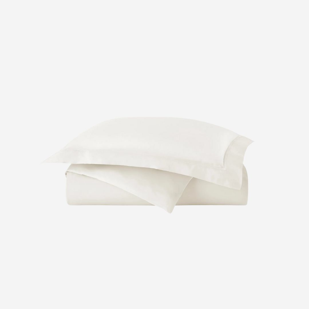 Peacock Alley Lyric Bed Style, COLOR: Ivory, PRODUCT: Duvet Cover—King