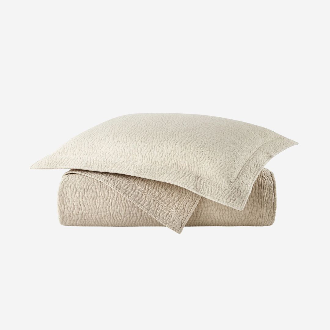 Peacock Alley Mia Matelassé Bed Style, COLOR: Dune, PRODUCT: Coverlet—King