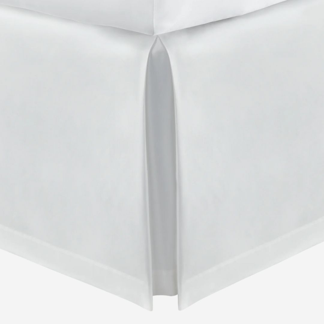 Peacock Alley Soprano Tailored Bed Skirt, COLOR: White, PRODUCT: California King