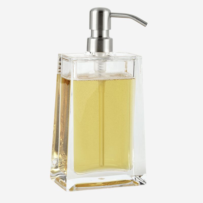 Huang Acrylic Hotel Luxe Soap Pump Dispenser
