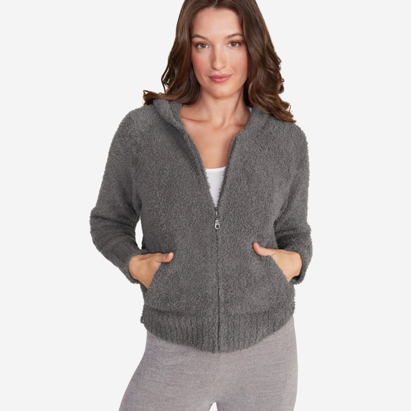 Barefoot Dreams CozyChic Women’s Relaxed Zip-Up Hoodie