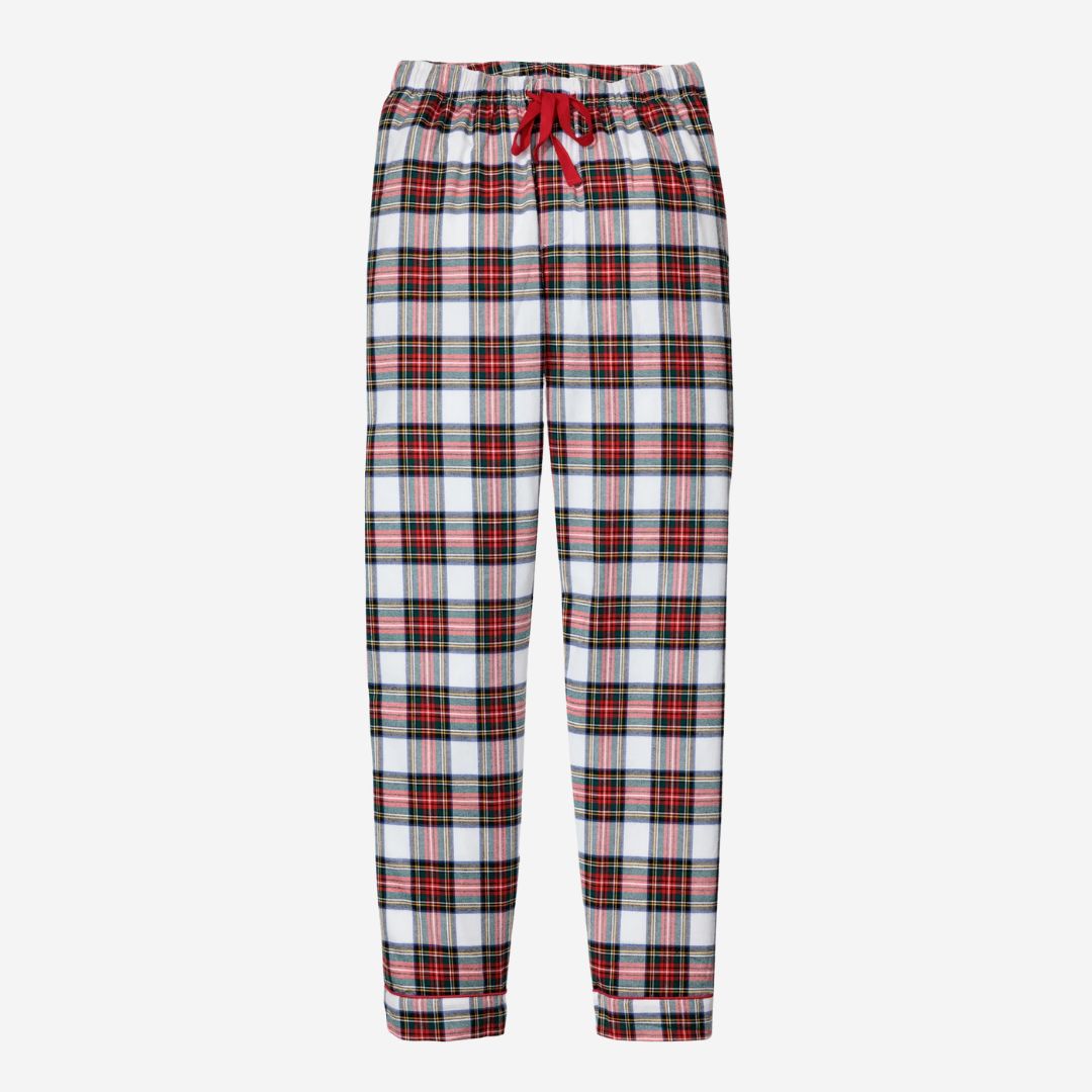 Petite Plume Men's Brushed Twill &amp; Twill Pajama Pant, COLOR: Brushed Twill Balmoral Tartan, SIZE: Medium