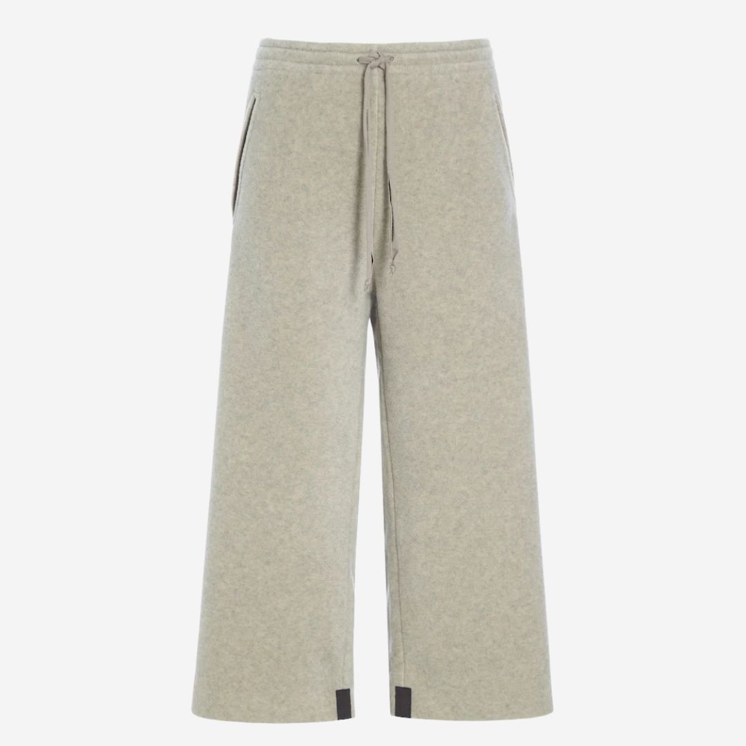 Henriette Steffenson 3/4 Length Flare Trousers, COLOR: Sand, SIZE: X-Small