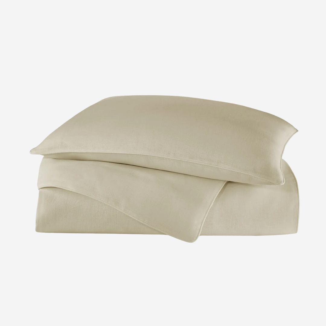 Peacock Alley Mandalay Linen Bed Style, COLOR: Linen, PRODUCT: Duvet Cover—King