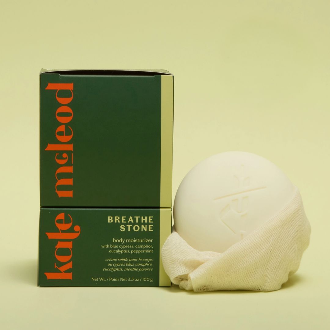 Kate McLeod—Body Stone, PRODUCT: Breathe—Soothing Chest Rub