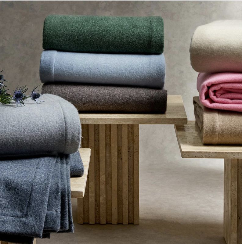 Matouk Cosmo Blanket Bed Style