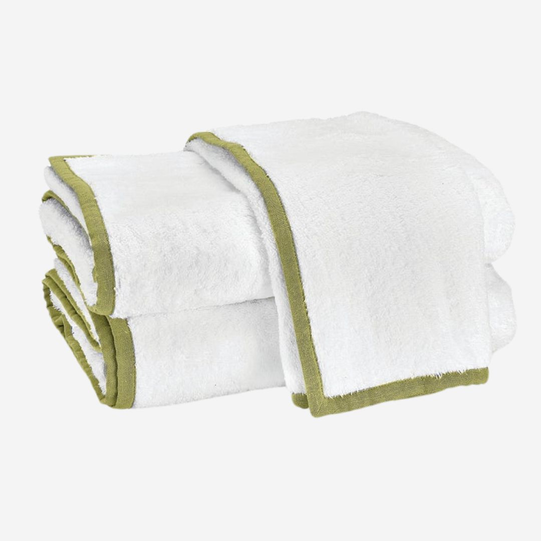 Matouk Enzo Bath Towels, COLOR: Grass, SIZE: Wash Cloth