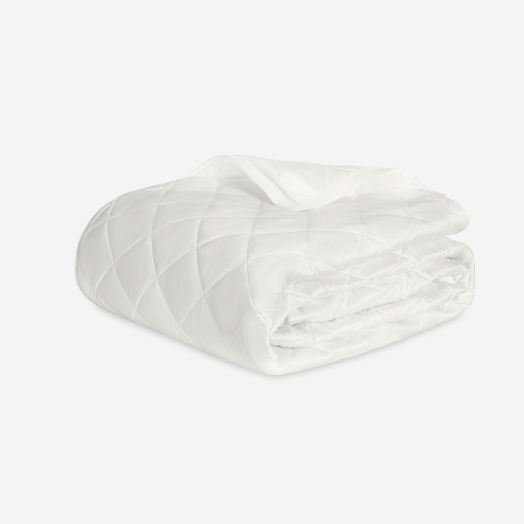 Matouk Nocturne Quilt Bed Style, COLOR: Bone, PRODUCT: Quilt—Full/Queen