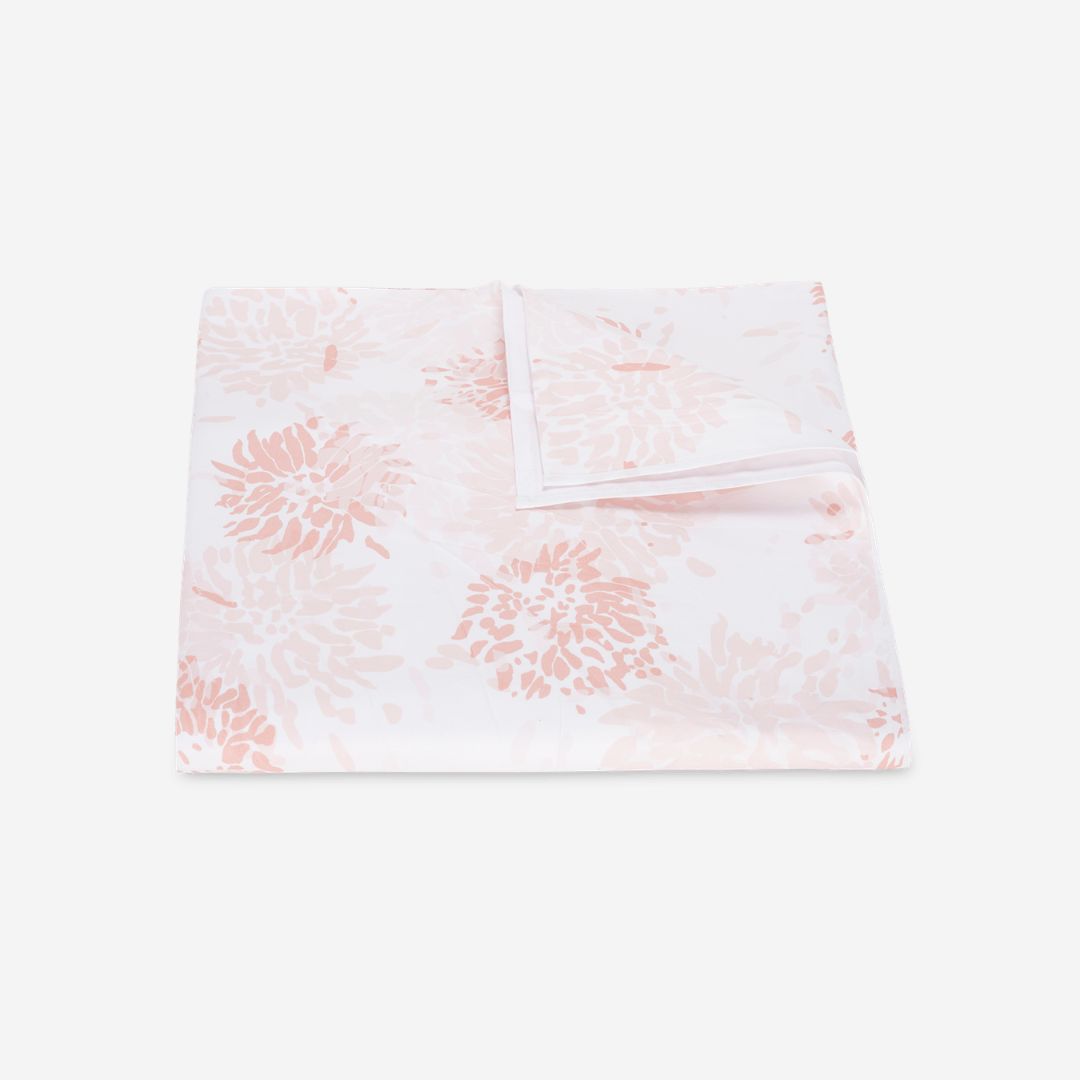 Matouk Chrysanthemum Bed Style, COLOR: Blush, PRODUCT: Duvet Cover—Full/Queen