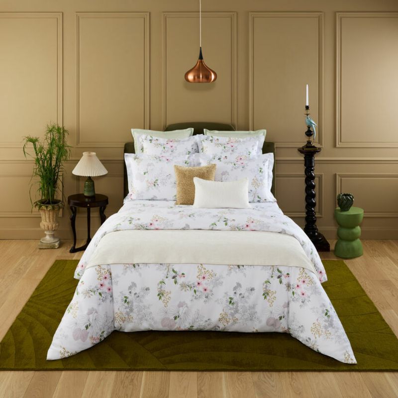 NEW Yves Delorme Orchidee Bed Style