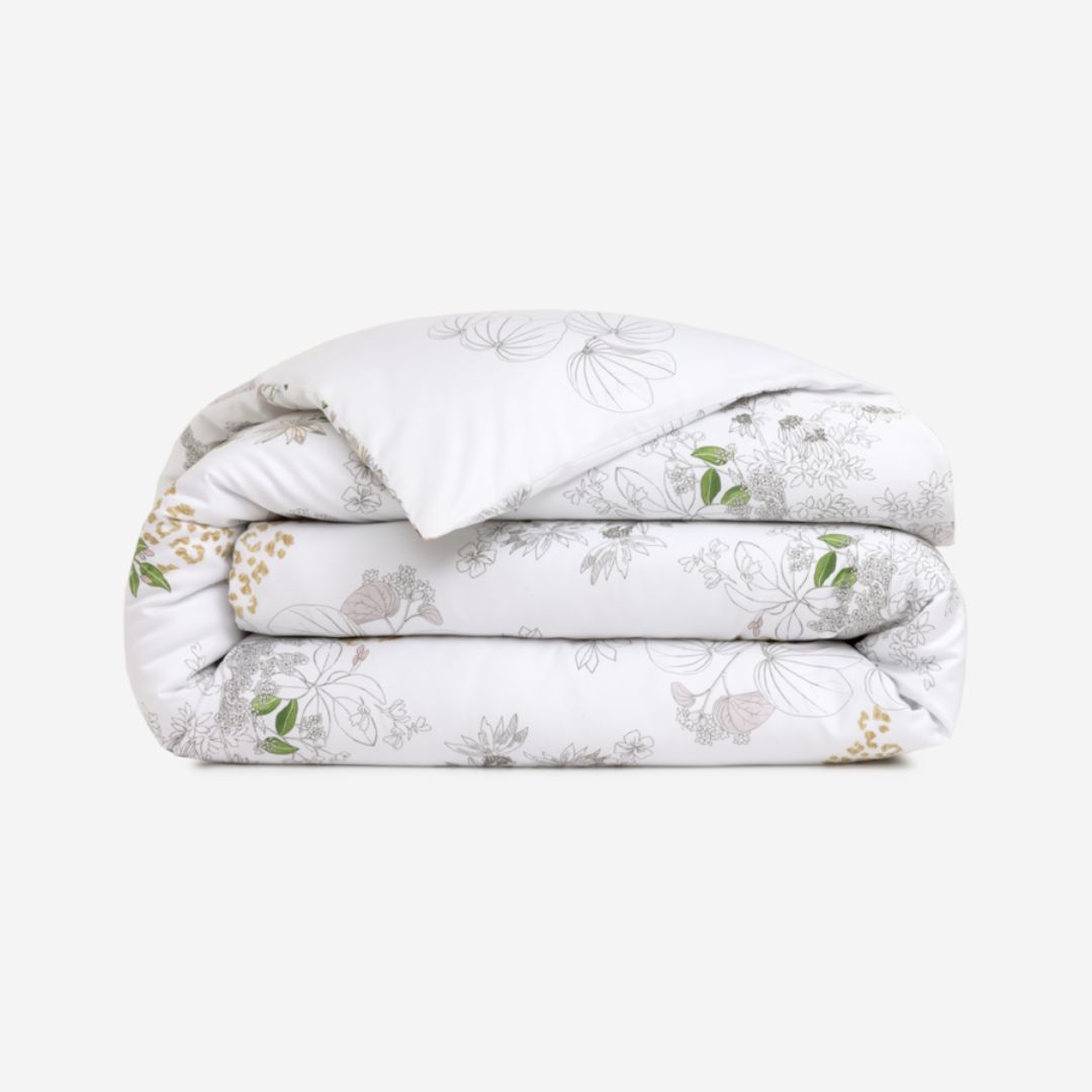 NEW Yves Delorme Orchidee Bed Style, PRODUCT: Duvet Cover—Full/Queen
