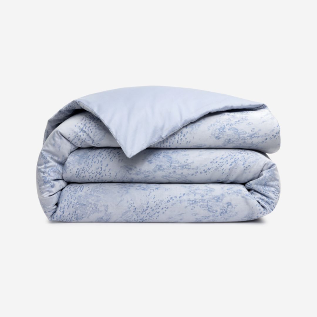 NEW Yves Delorme Ecumes Bed Style, PRODUCT: Duvet Cover—Full/Queen