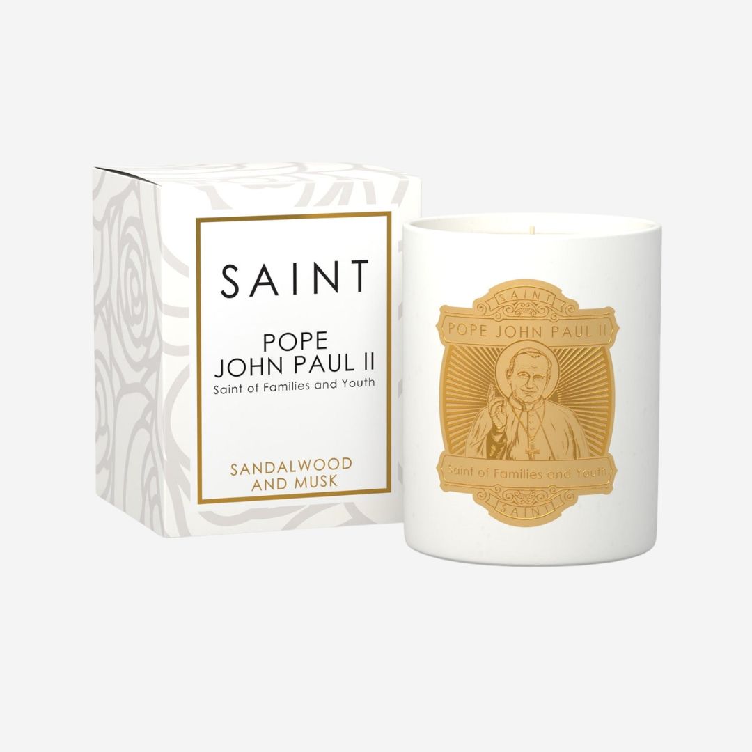 Special Edition SAINT Candles, SCENT: John Paul II