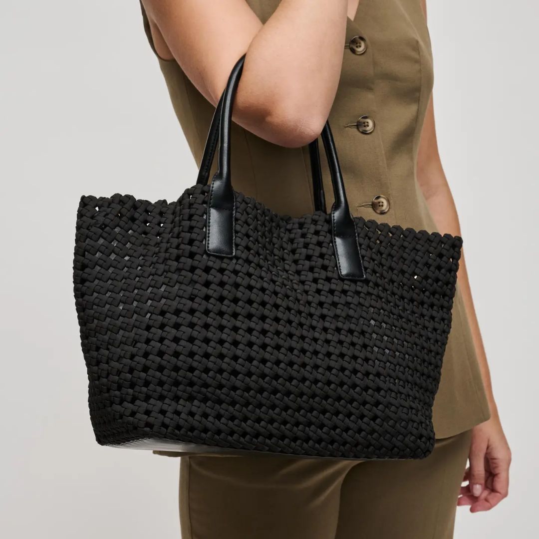 Sol &amp; Selene Solstice—Medium Tote, COLOR: Black