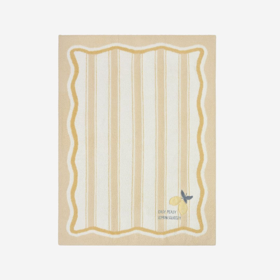 CozyChic Fruity Stroller Blanket, PRODUCT: Lemon—Easy Peasy Lemon Squeezy
