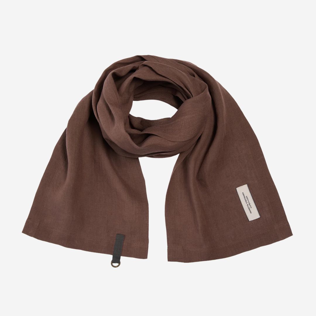 Henriette Steffensen Scarf, COLOR: Chokolate