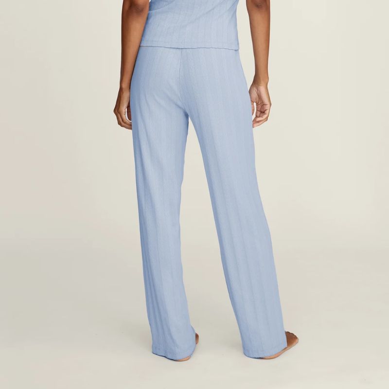 Petite Plume Womens Pointelle Pant