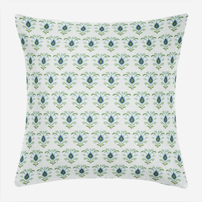 Laura Park Rosemary White Dec Pillow