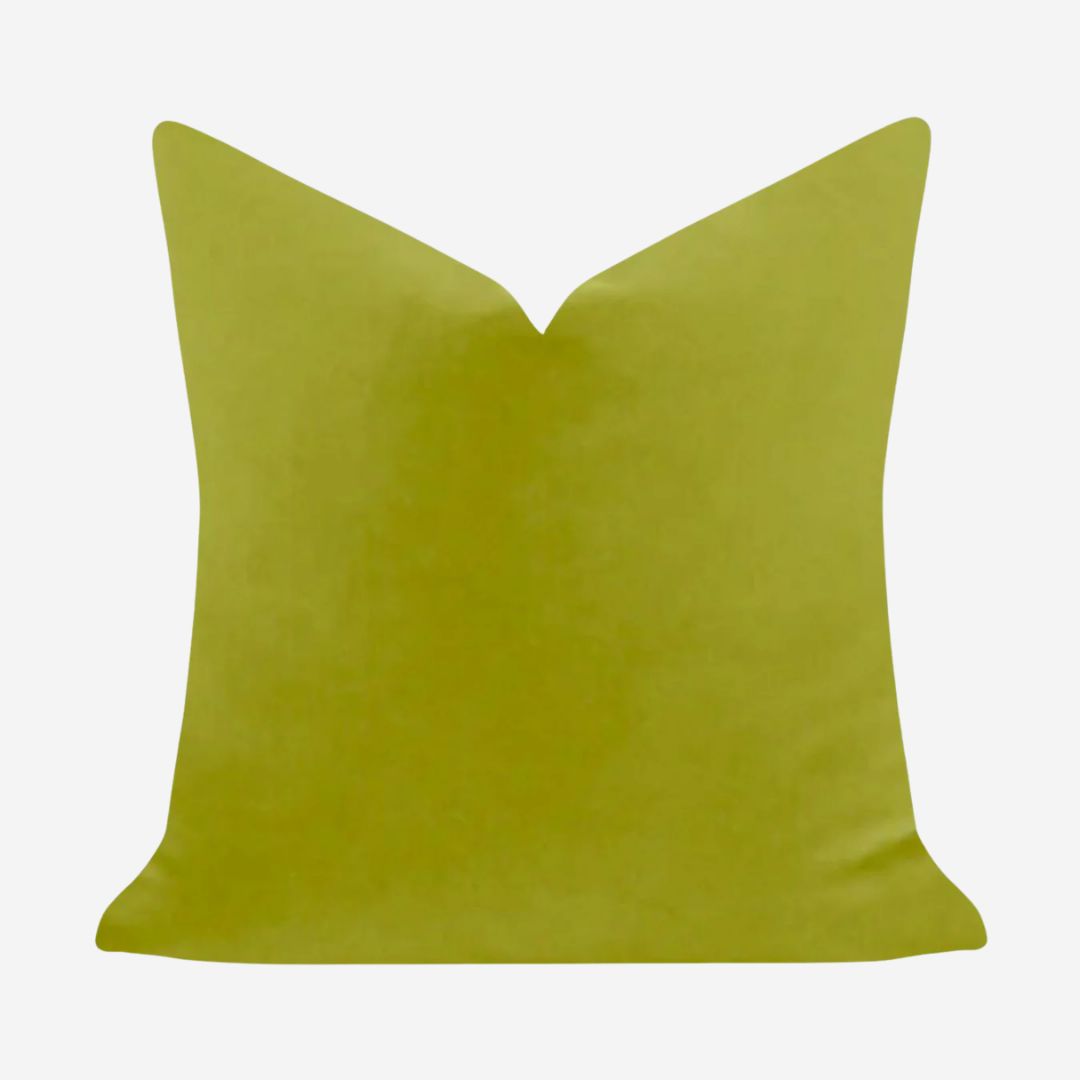 Laura Park Solid Velvet Pillow, COLOR: Green, SIZE: 26 x 26