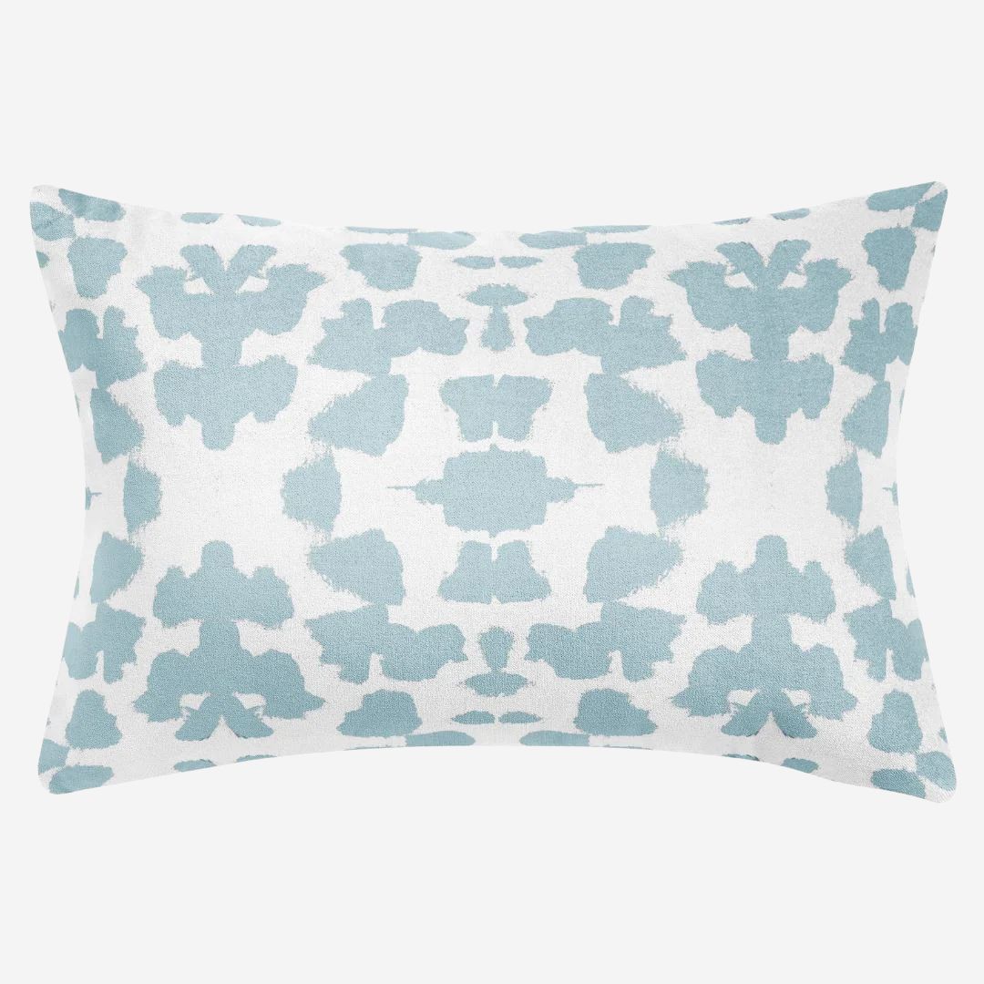 Laura Park Chintz Dec Pillow, COLOR: Mist, SIZE: 14 x 20