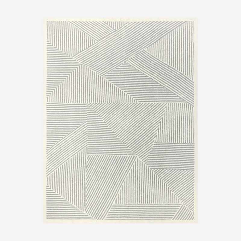 Barefoot Dreams CozyChic Cotton Linea Mixed Stripe Throw