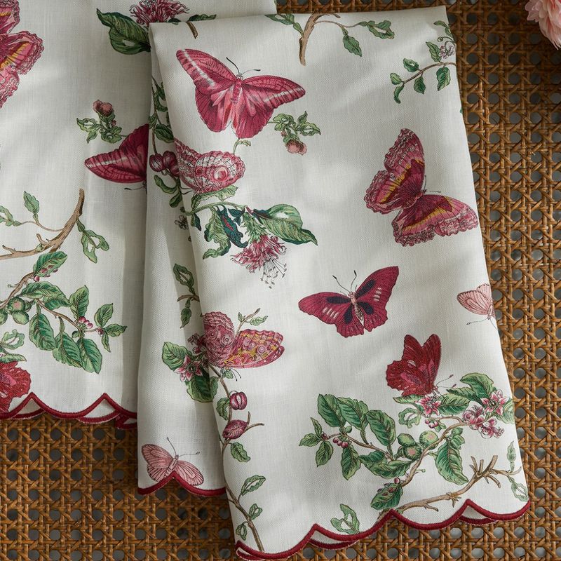 Matouk Baudin Butterfly Guest Towels