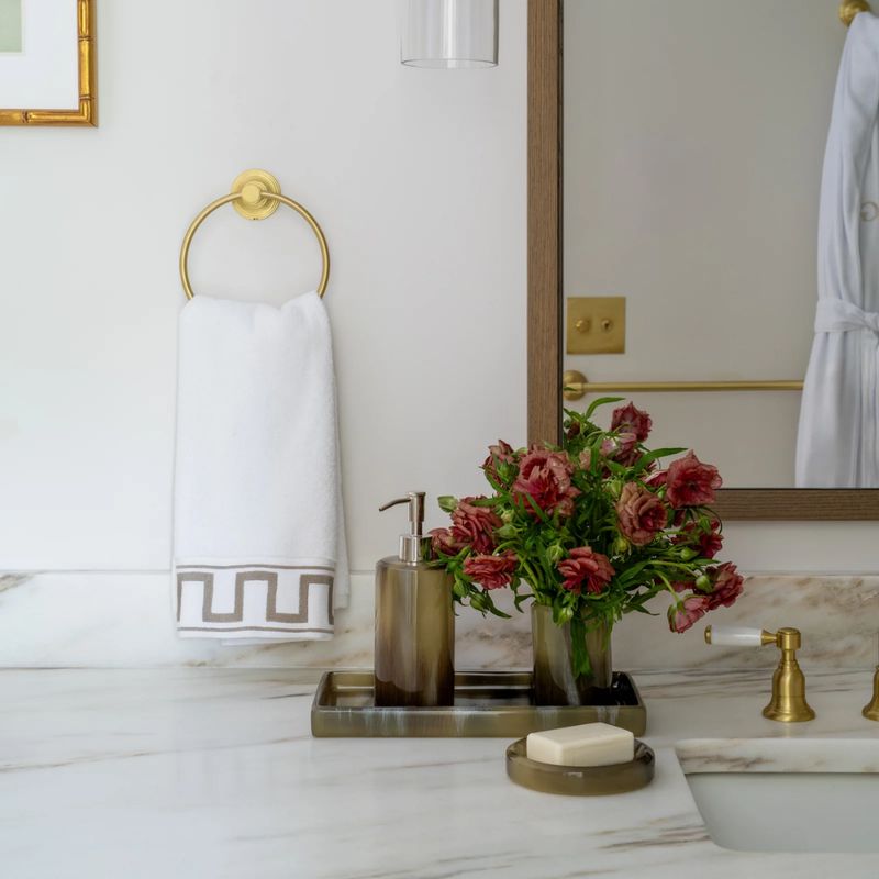 Kassatex Cambridge Faux Horn Bath Accessories
