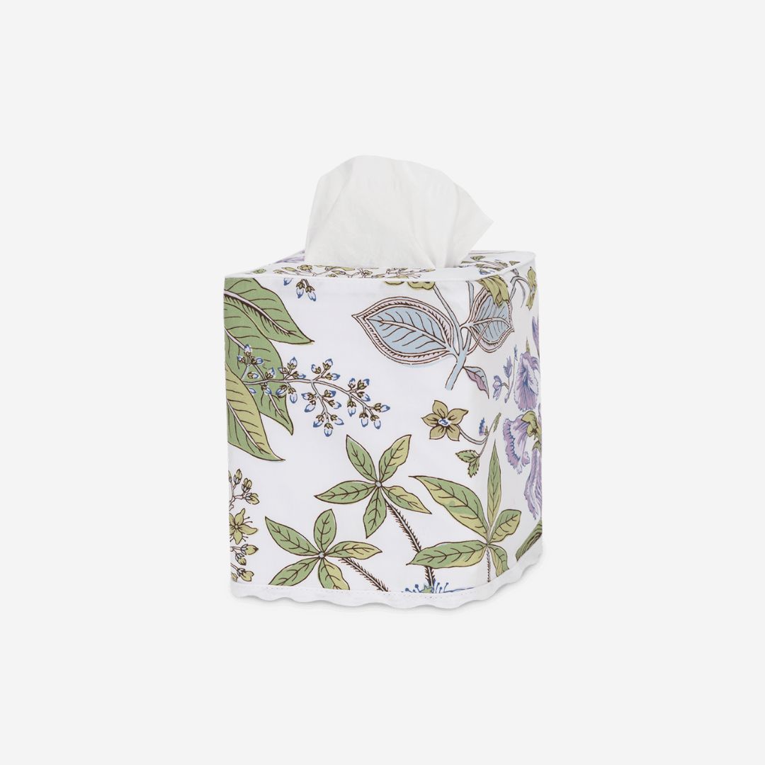 Matouk Pomegranate Tissue Box Cover, COLOR: Lilac