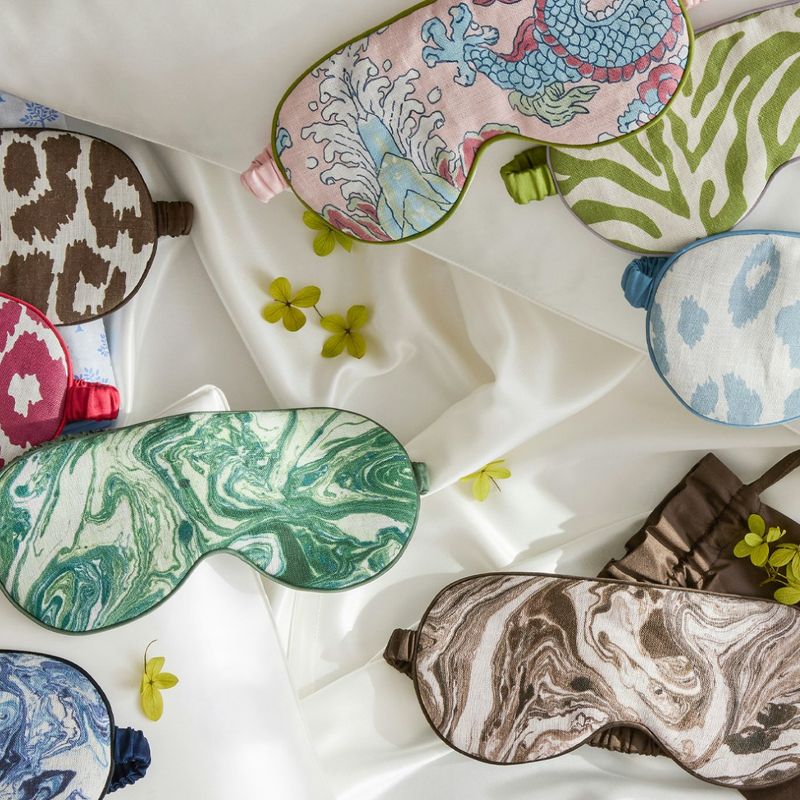 Matouk Magic Mountain Linen Sleep Mask