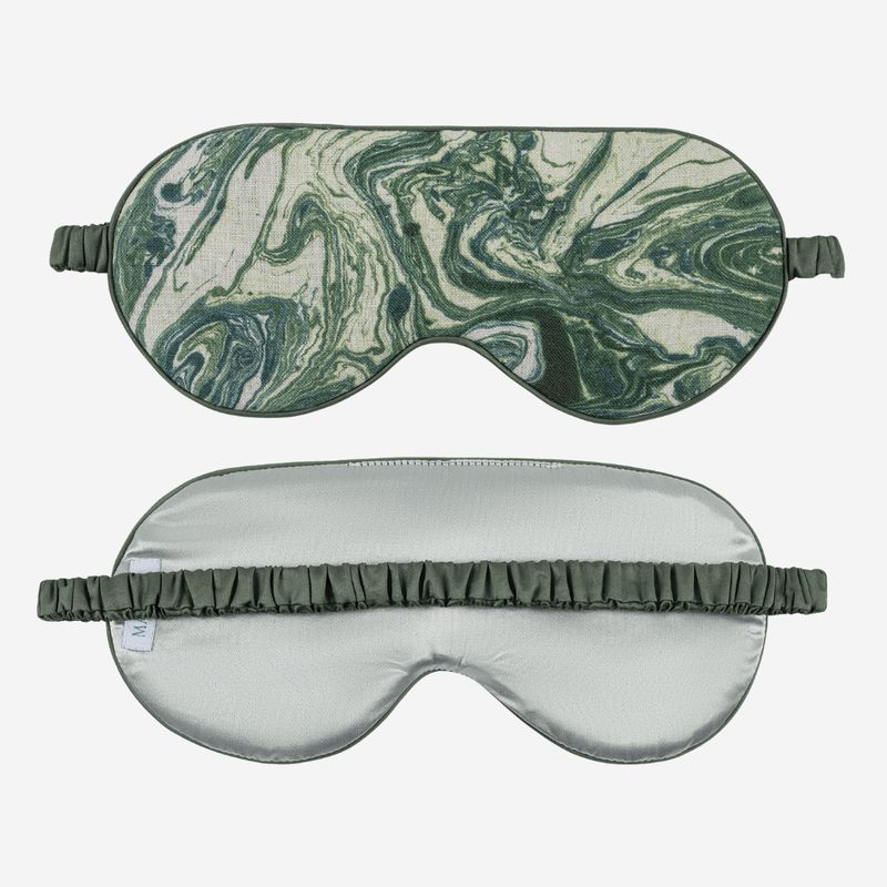 Matouk Balthazar Linen Sleep Mask