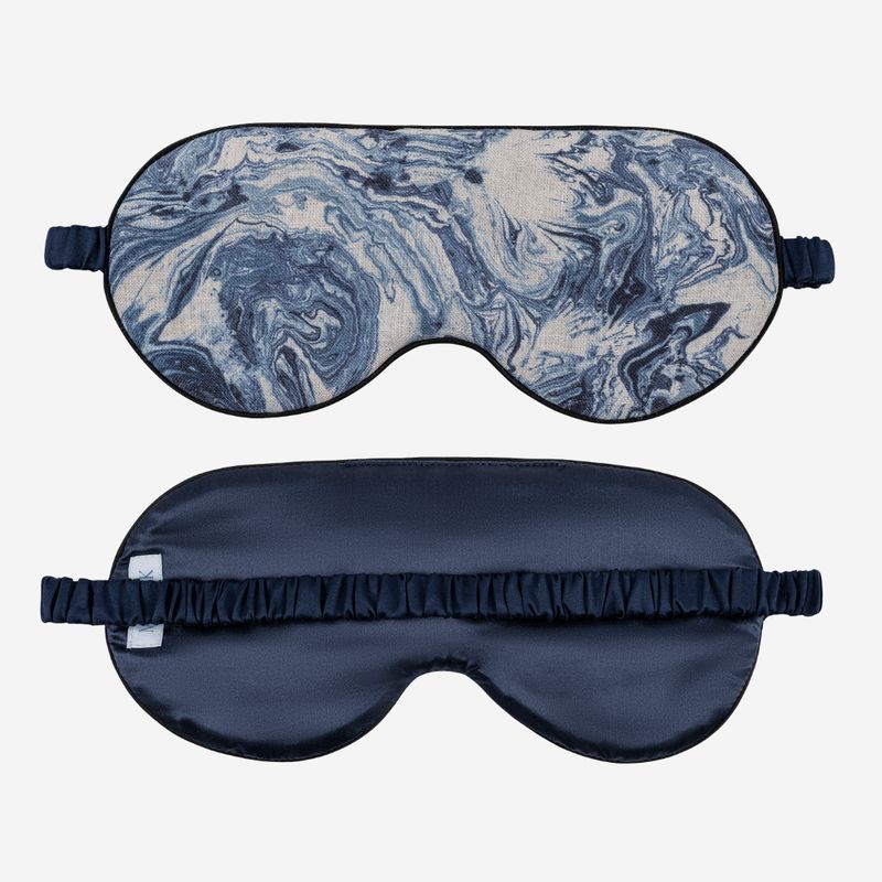Matouk Balthazar Linen Sleep Mask