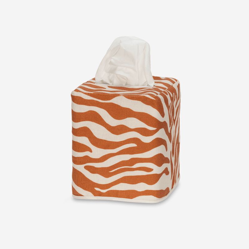 Matouk Regine Linen Tissue Box Cover