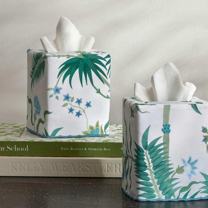 Matouk Palmyra Tissue Box Cover