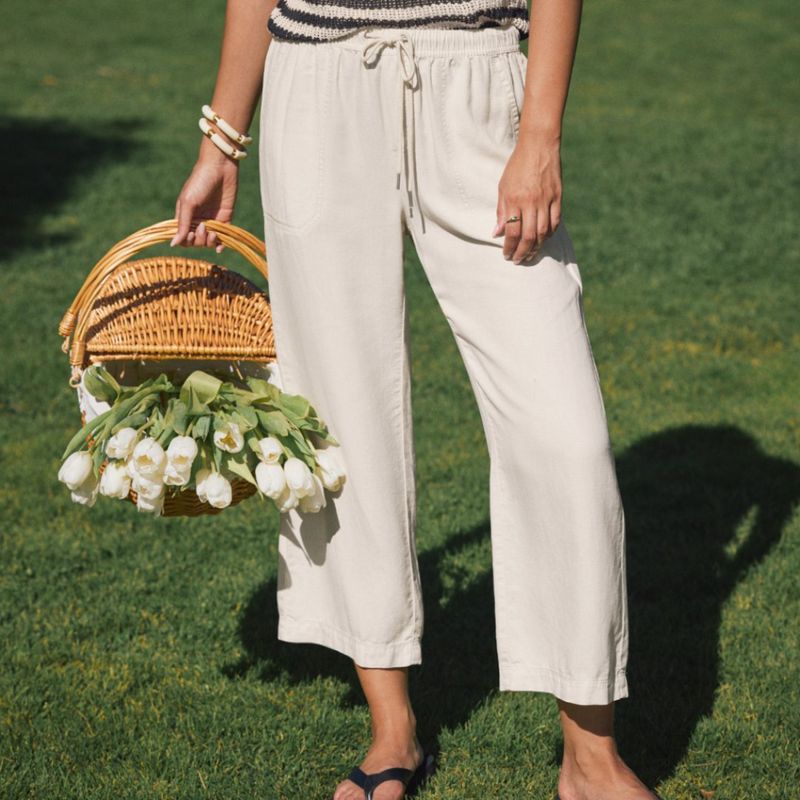 Splendid Angie Crop Wide Leg Pant