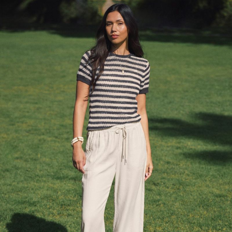 Splendid Angie Crop Wide Leg Pant