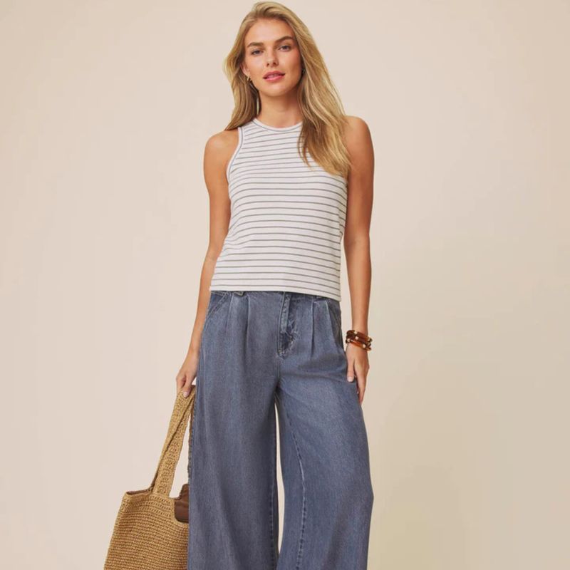 Splendid Kennedy Stripe Tank