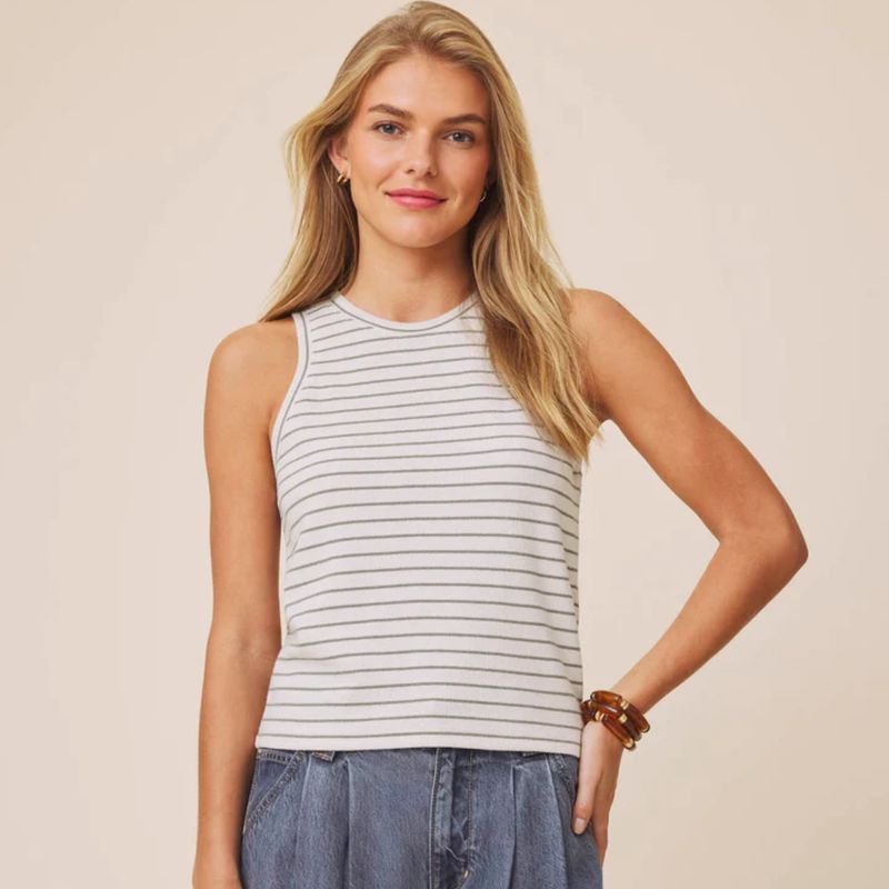 Splendid Kennedy Stripe Tank