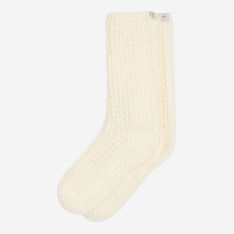 Barefoot Dreams CozyChic Waffle Socks