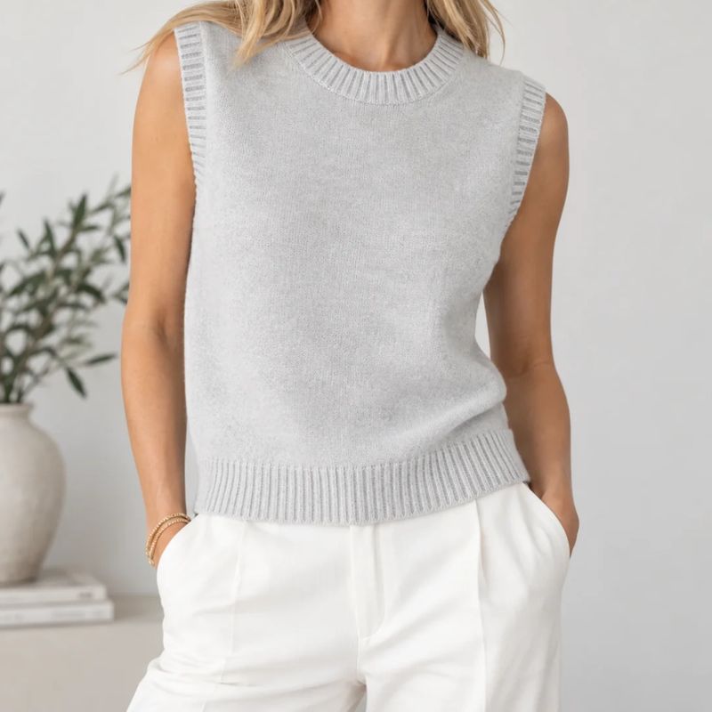 Erin Gray Cashmere Vest