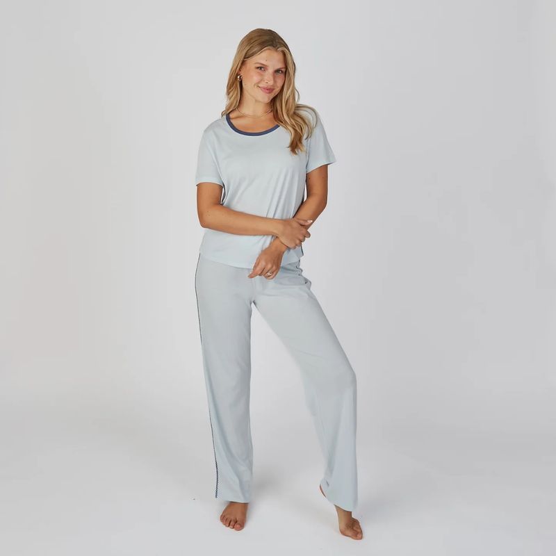 Erin Gray Perfect Cotton Modal Pajama Pant Set