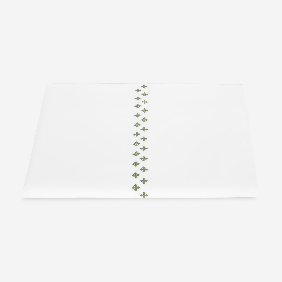 Matouk Casablanca Bed Style, COLOR: Clover, PRODUCT: Duvet Cover—Full/Queen