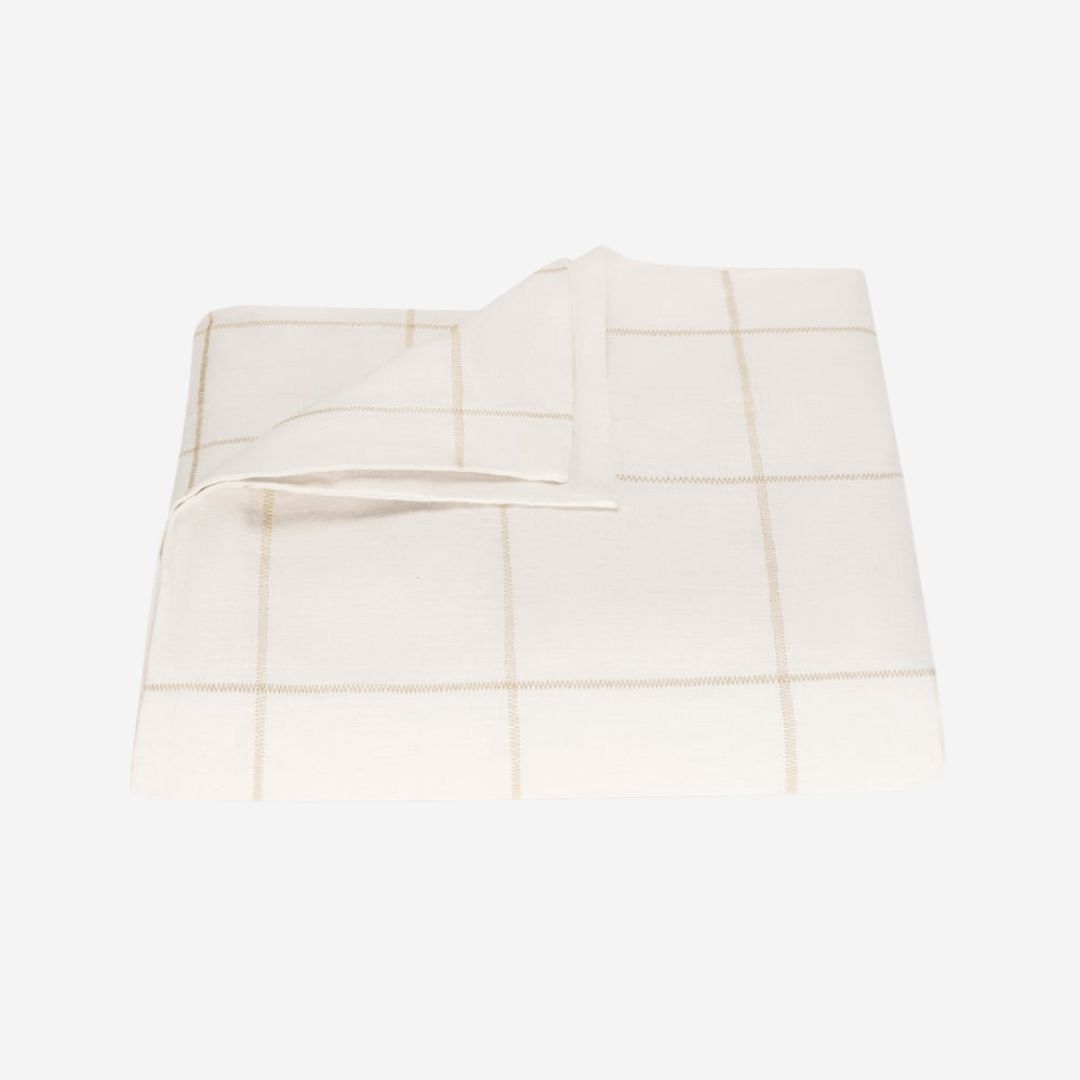 Matouk Sebastian Bed Style, COLOR: Dune, PRODUCT: Duvet Cover—Full/Queen