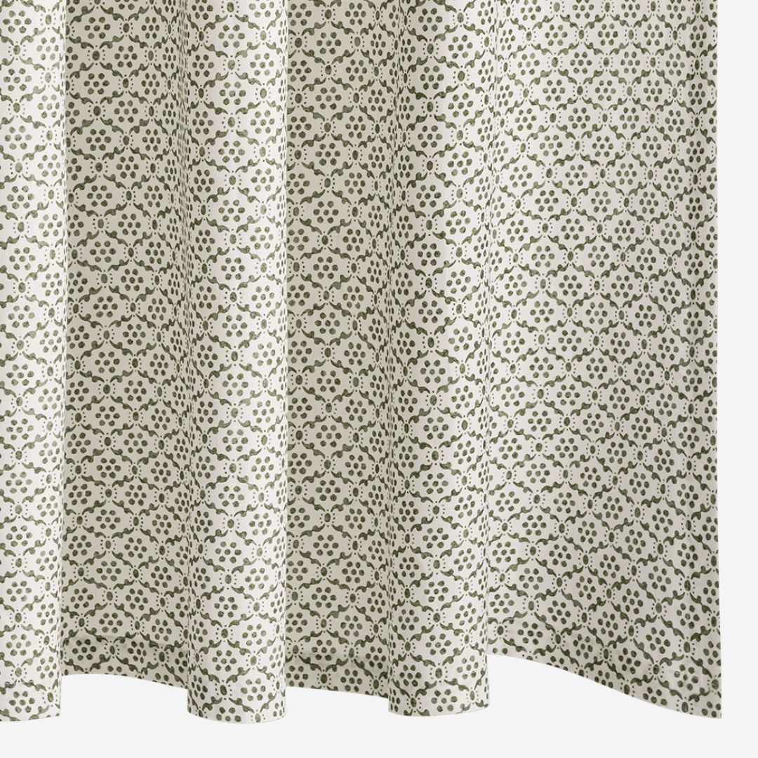 Matouk Laksha Shower Curtain, COLOR: Clover