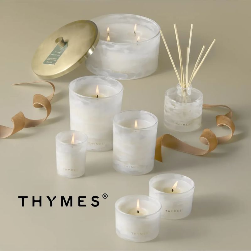 Thymes Frasier Fir Tidings Boxed Candles
