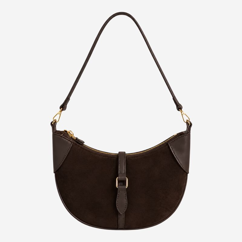 Erin Gray Chelsea Suede Shoulder Bag