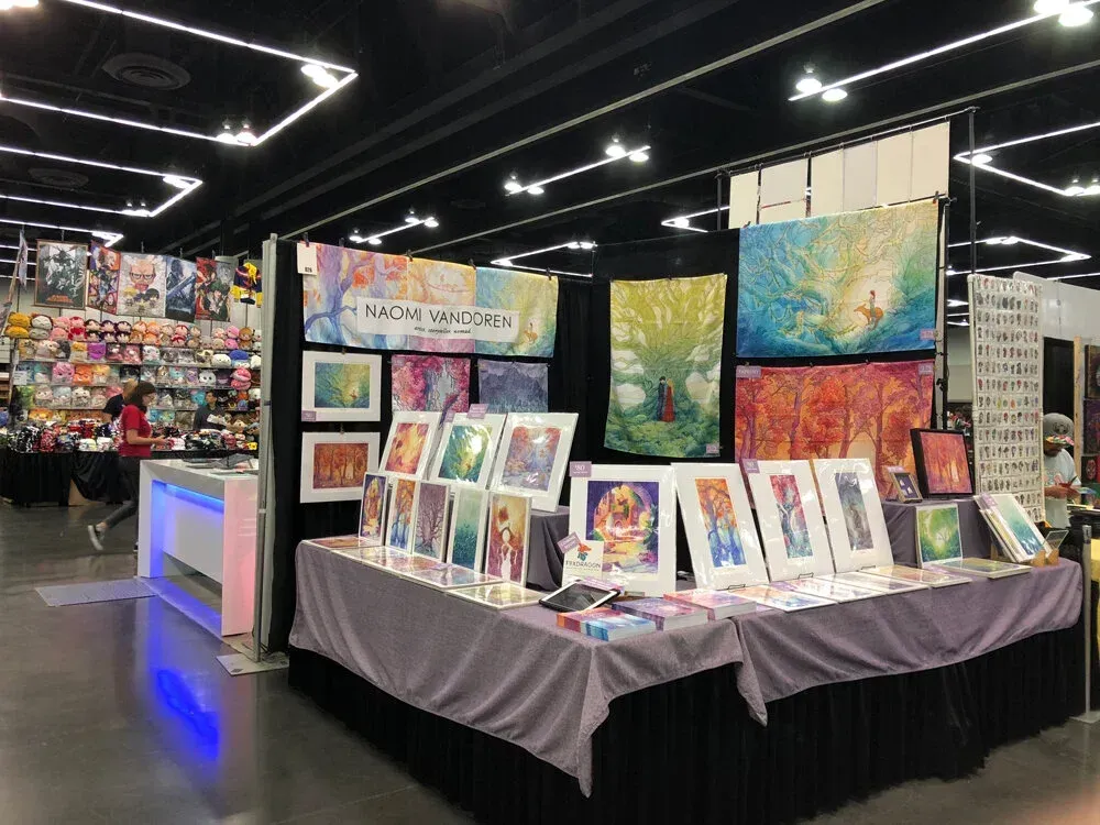 Corner Vendor Booth