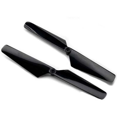 TRX-6626 Traxxas Rotor blade set, black (2)/ 1.6x5mm BCS (2)
