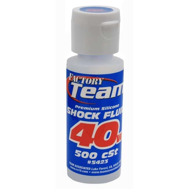 ASC-5423 Team Associated 40Wt Silicone Shock Oil, 2 Oz