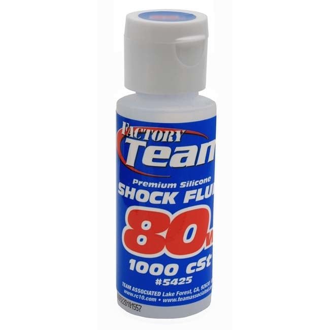 ASC-5425 Team Associated 80Wt Silicone Shock Oil, 2 Oz