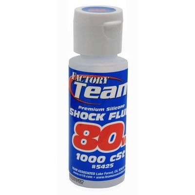 ASC-5425 Team Associated 80Wt Silicone Shock Oil, 2 Oz